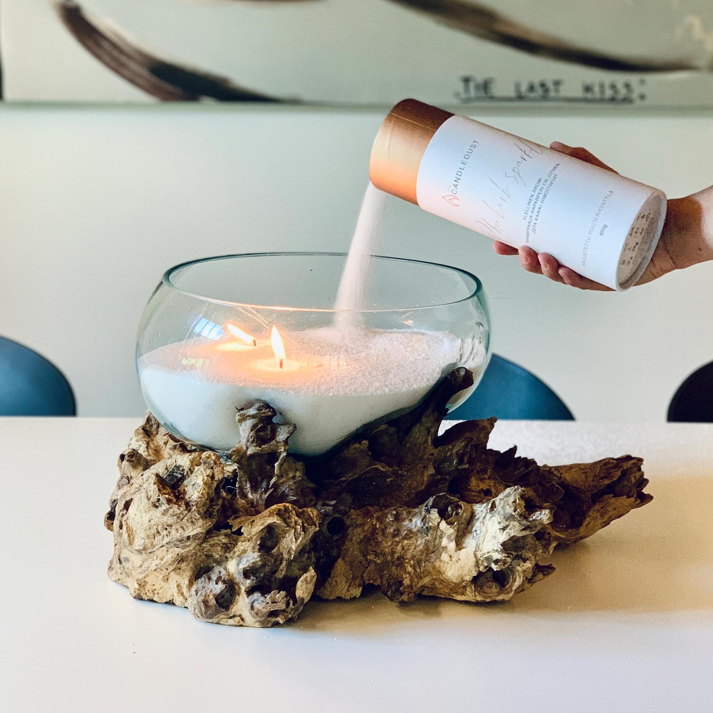 Powdered Candle - Breeze