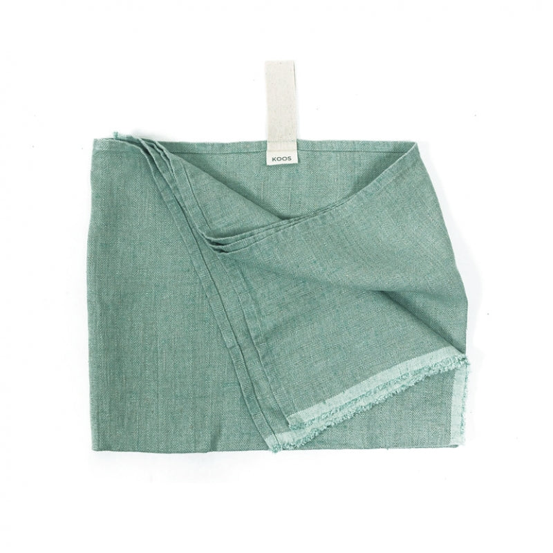 Big Linen Towel - Mint Green