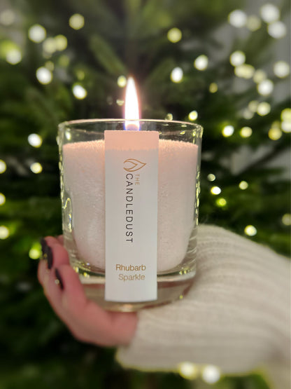 Powdered Candle - Rhubarb Sparkle 160g