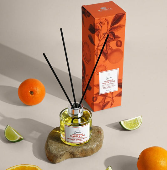 Home Fragrance 'Spunky' - Tangerine, Orange, Lime, 100 ml
