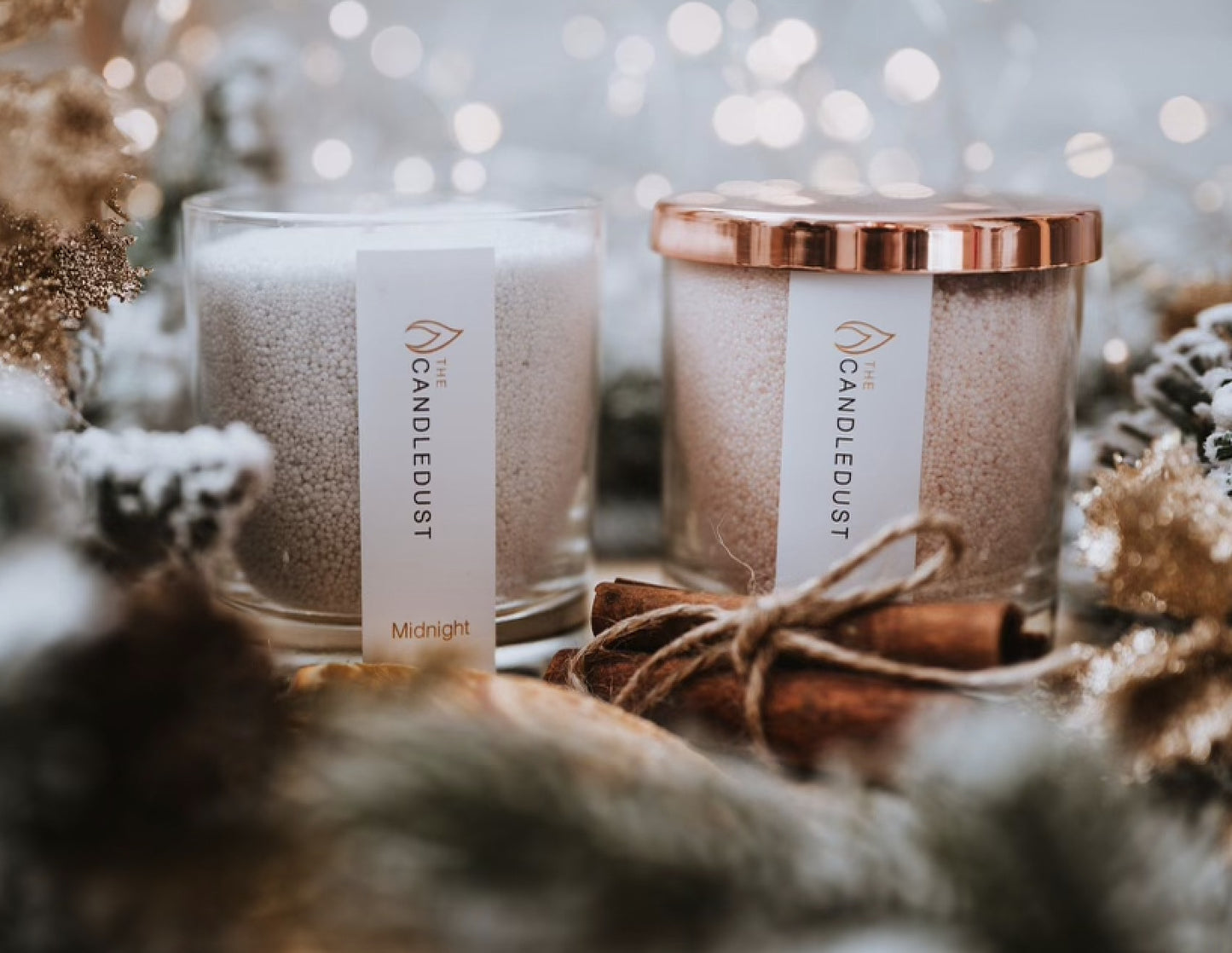 Powdered Candle - Nordic Lights 160g