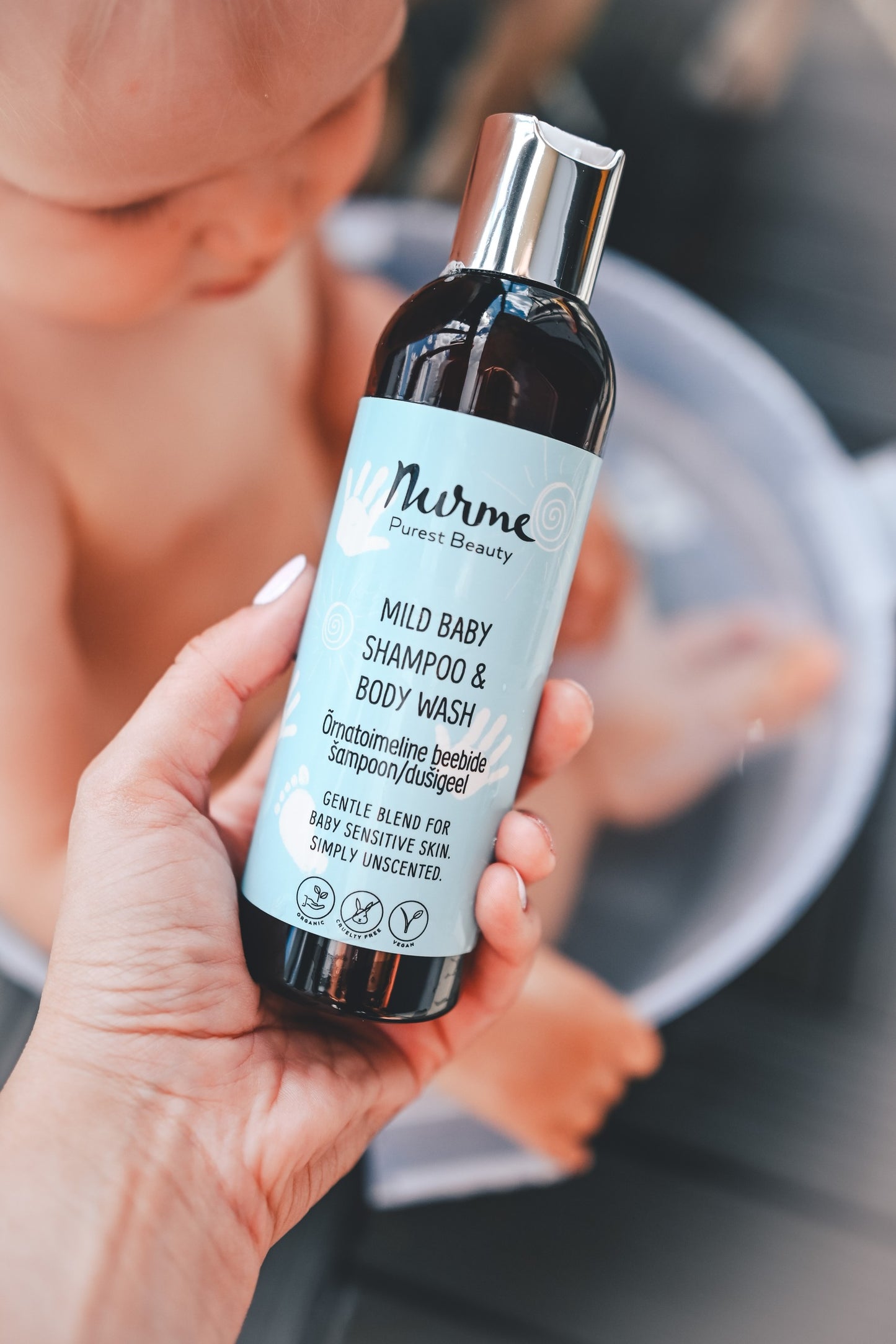 Mild Baby Shampoo & Body Wash, 200ml